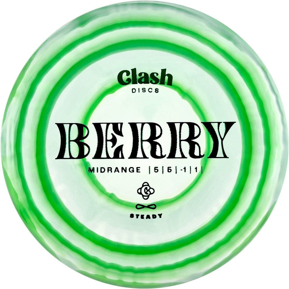 Green Berry disc golf ring